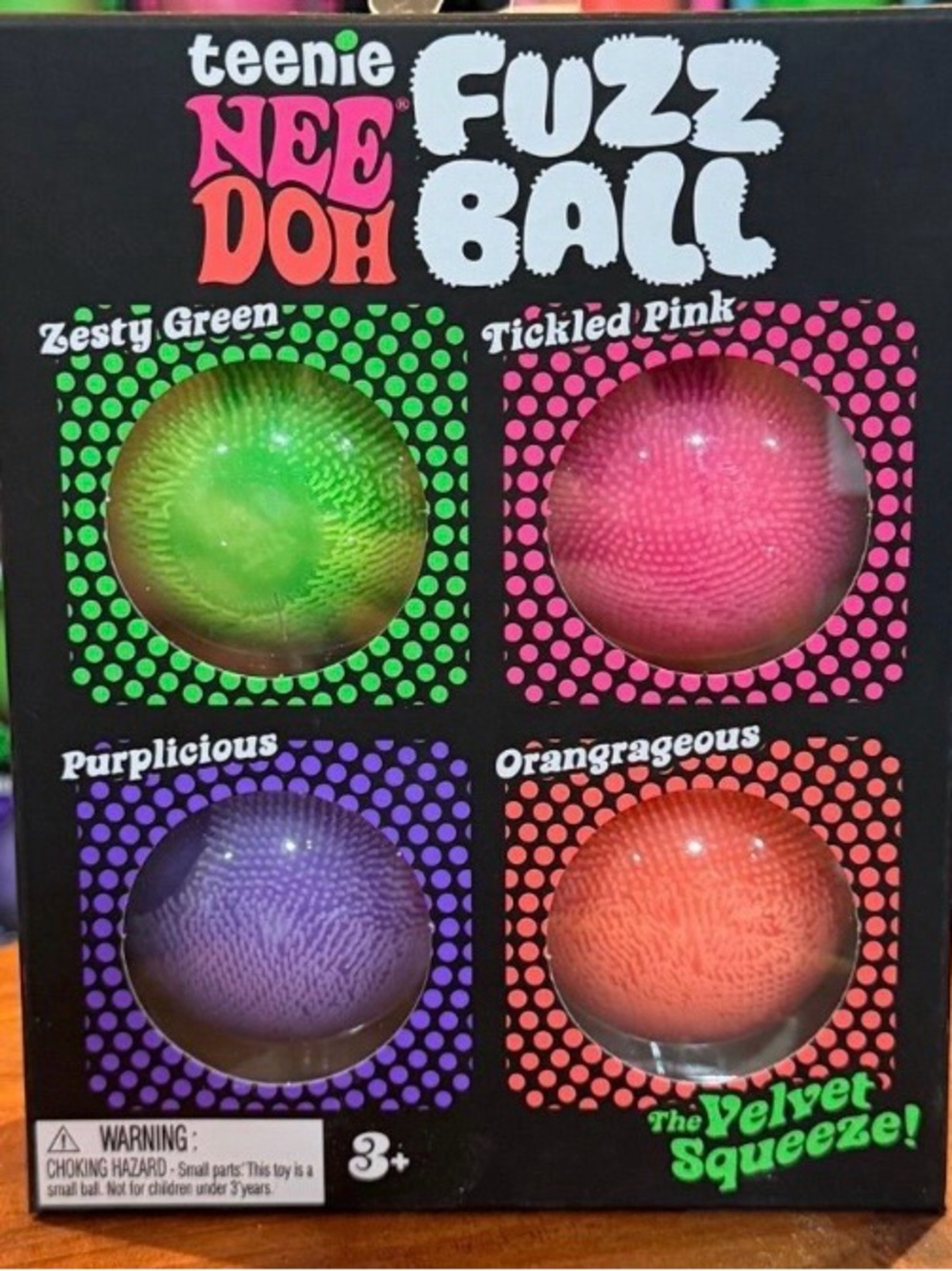 teenie NEE DOH Fuzz Ball 4-Pack BOGO❣️✨✨✨